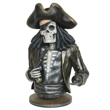 Piratenskelett Oberkörper lebensgroß