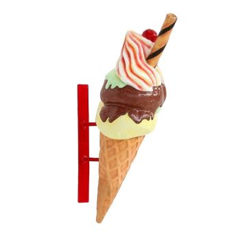 Eis mit Röhrchen für Wand vergrößert