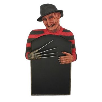 Monster Freddy Krüger Angebotstafel für Wand lebensgroß