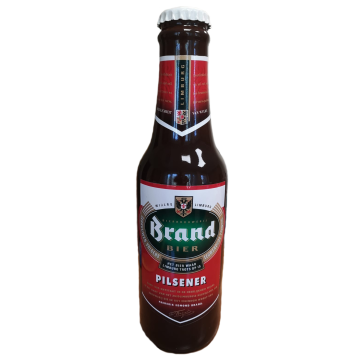 kleine Bierflasche vergrößert