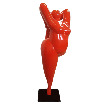 Moderne Frauenstatue 85cm verkleinert