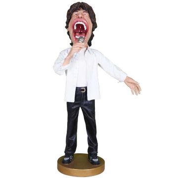 Mick Jagger - Rolling Stones lebensgroß